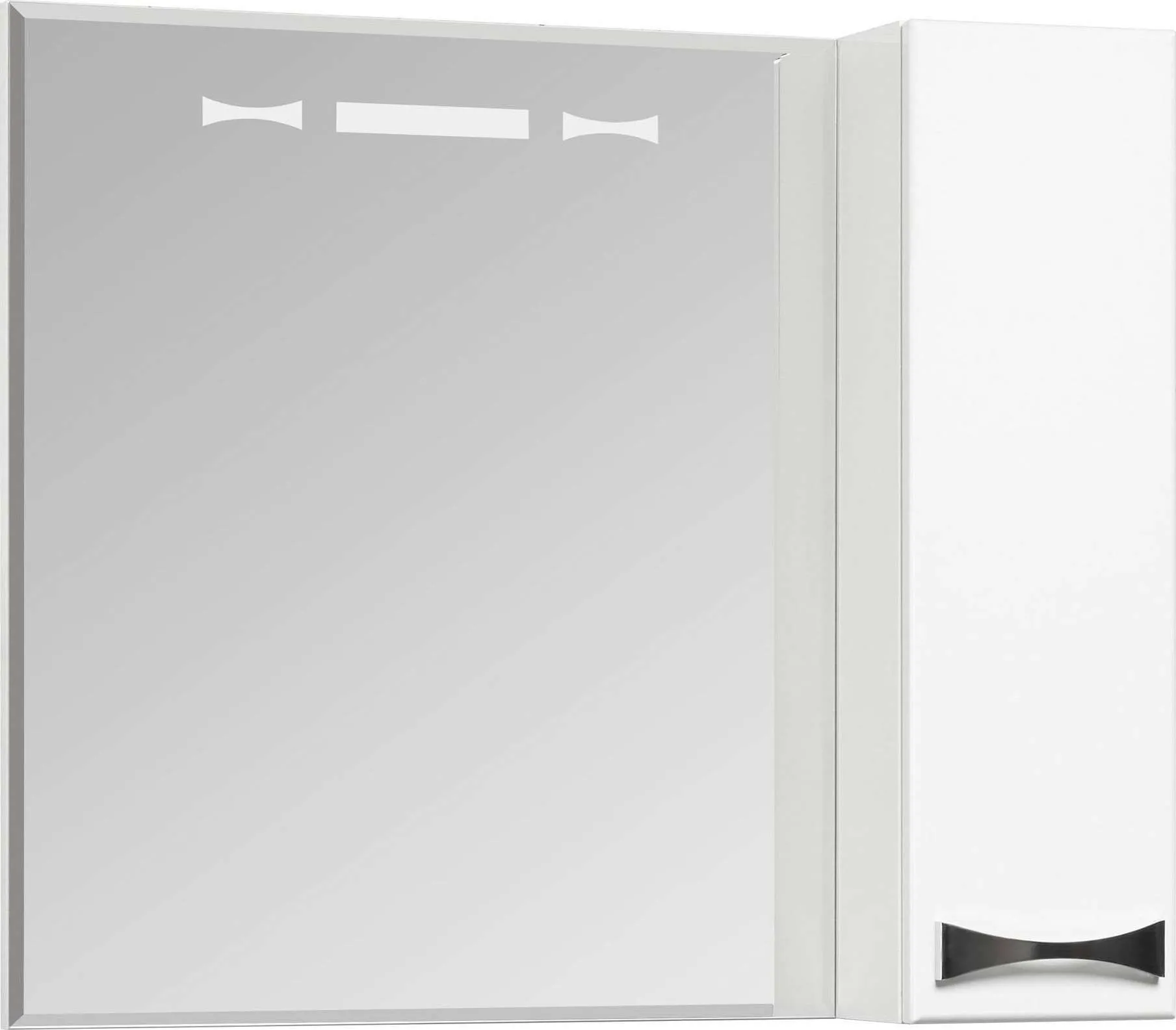 Зеркало Акватон Диор 80x69 см 1A168002DR01R правое с подсветкой