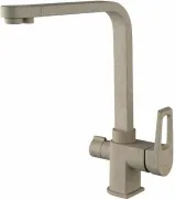 Смеситель ZorG Sanitary ZR 334 YF- ПЕСОЧНЫЙ для кухонной мойки