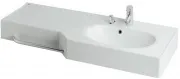 Раковина Акватон Отель 127 см 1A70123WOT01R правая