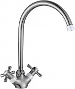 Смеситель Decoroom DR46 DR46028-White для кухонной мойки