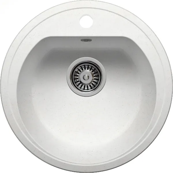 Кухонная мойка Polygran F-05 №26 45 Белая