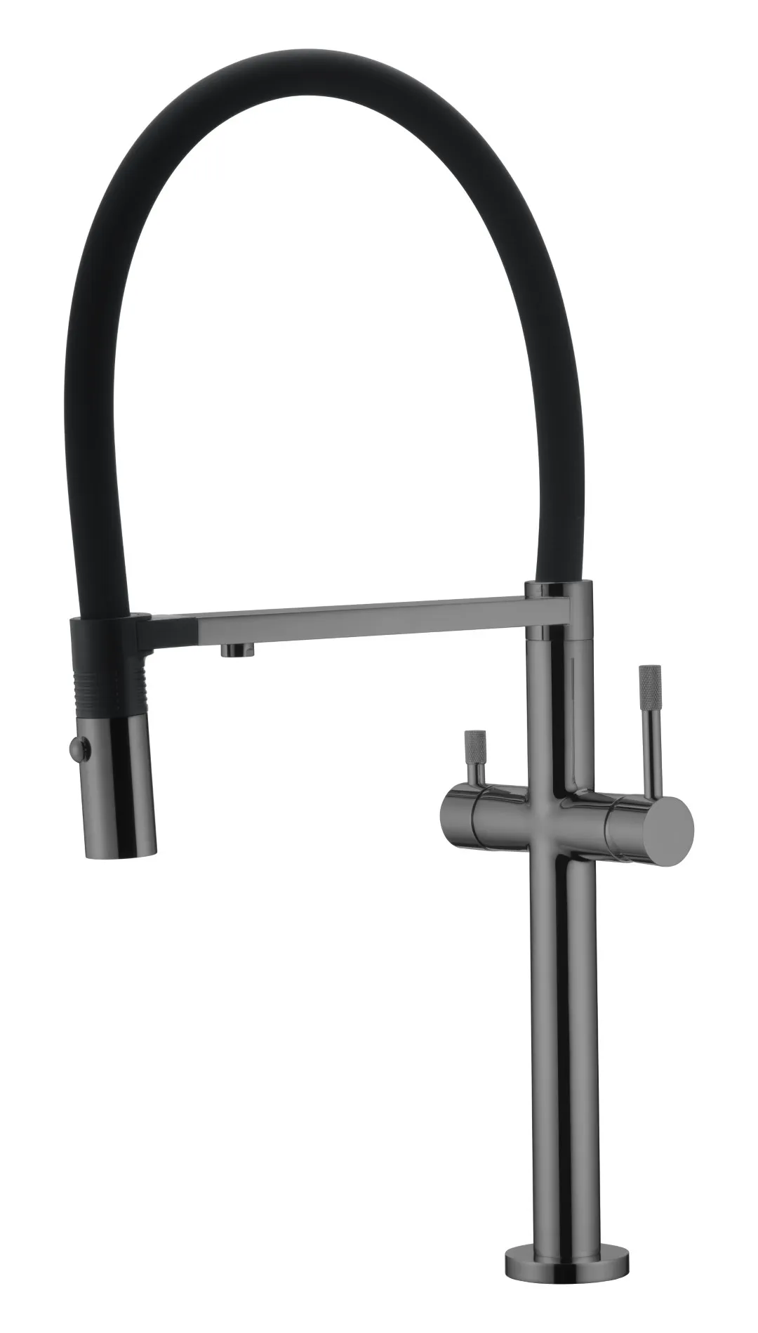Смеситель для кухонной мойки Boheme Kitchen 115-SGM