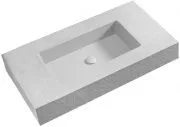 Раковина Acquabella Integra 90 см ENCIMERA.INTEGRA_CF_SLATE_90_BIANCO