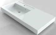 Раковина Riho Bologna 100 см F7BO1100481111 левая
