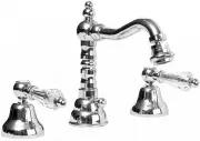 Смеситель Caprigo Adria Swarovski 01-031-crm для биде с донным клапаном