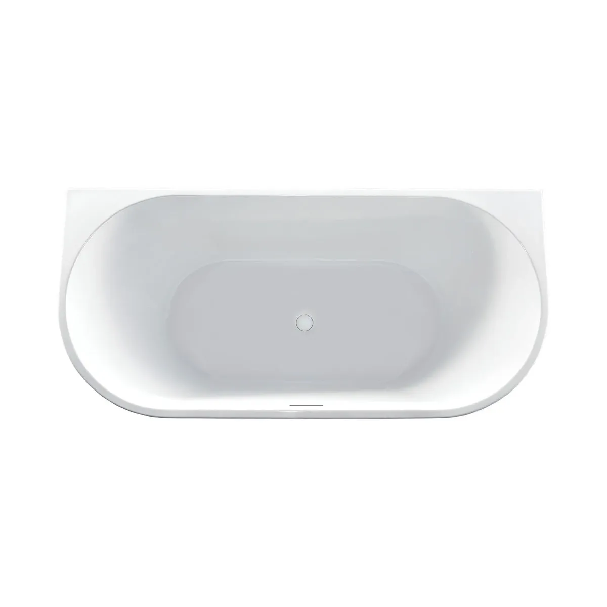 Акриловая ванна Vincea 170x80 см VBT-421-1700MW отдельно стоящая