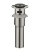 Донный клапан для раковины BelBagno BB-PCU-02-IN сталь