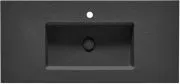 Раковина Acquabella Integra 100 см ENCIMERA.INTEGRA_SF_SLATE_100_NEGRO