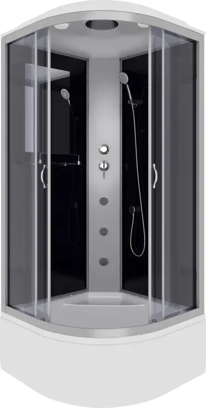 Душевая кабина Niagara Classic 80x215x80 25071434G профиль серебристый стекло тонированное