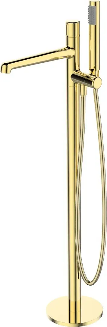 Смеситель BelBagno Uno UNO-FMT-ORO для ванны напольный