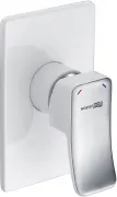 Смеситель WasserKRAFT Aller WHITE 10651W для душа с внутренней частью