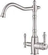 Смеситель Steel Hammer SH 812 SATIN для кухонной мойки