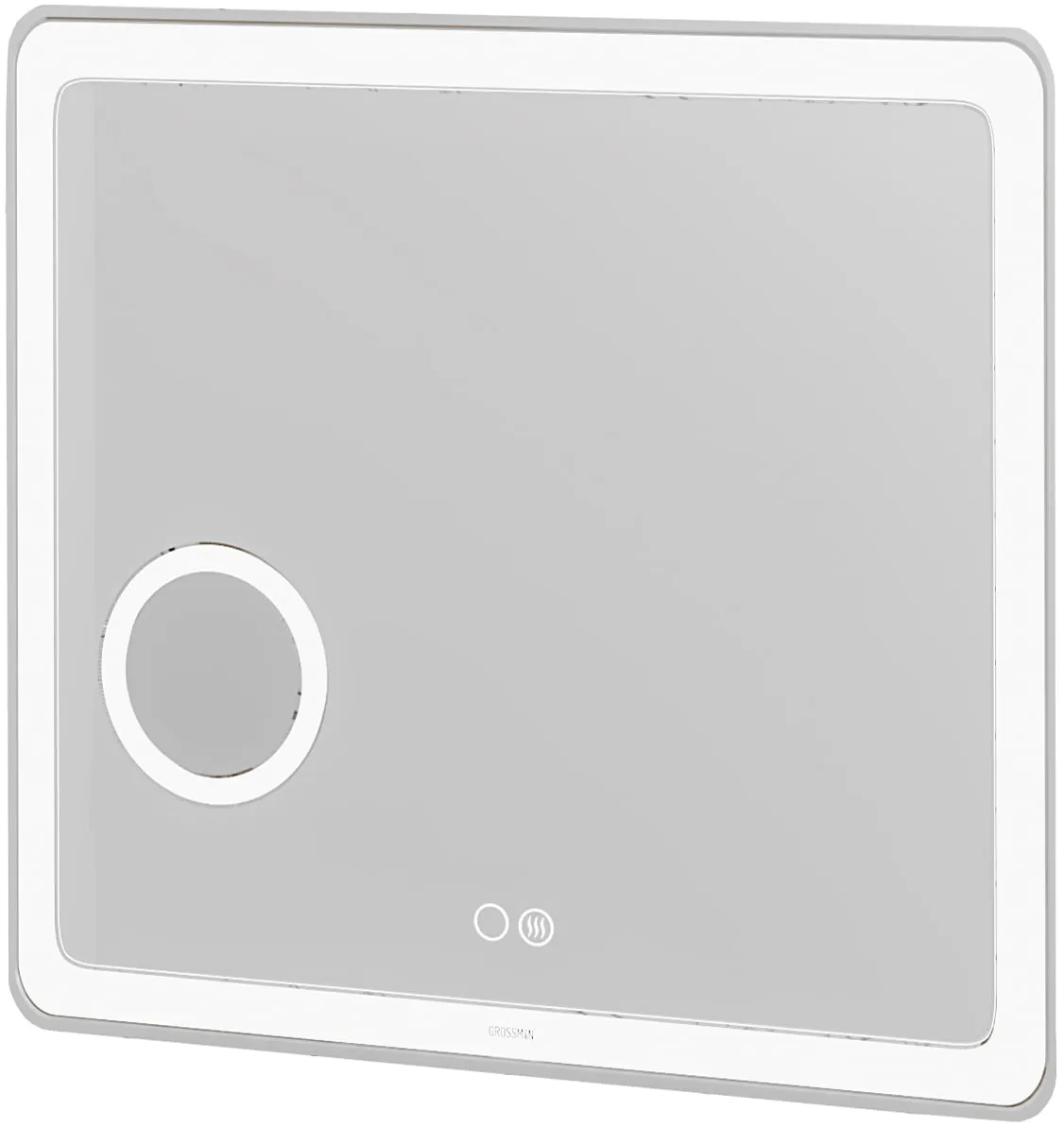 Зеркало Grossman Leo 80x80 168080 с подсветкой