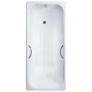 Ванна чугунная Delice Aurora 170x75 DLR230606R-AS с отверстиями под ручки