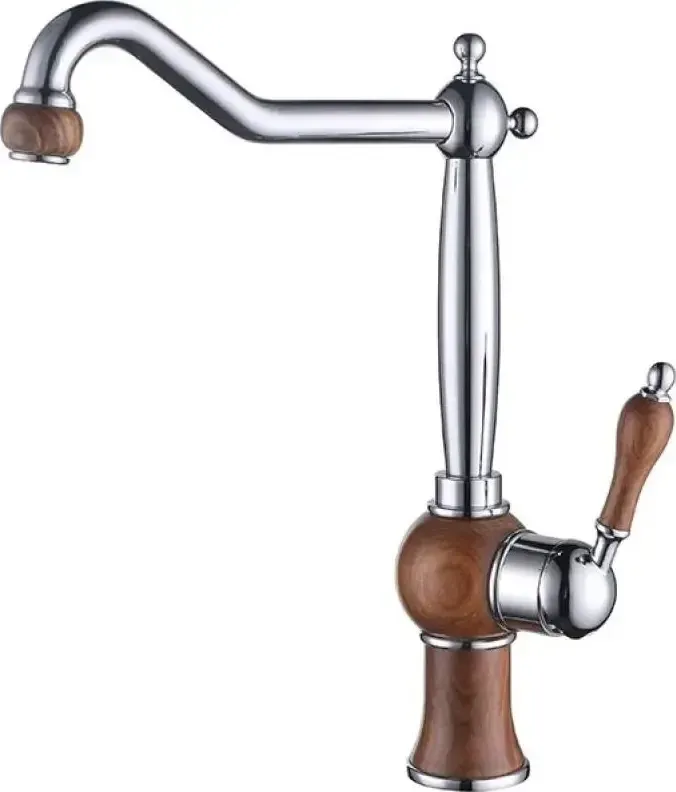 Смеситель Kaiser Wood 61033 для кухонной мойки