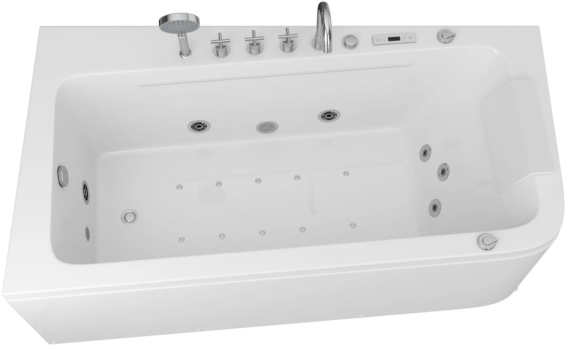 Акриловая ванна Grossman 170x95 GR-17095L