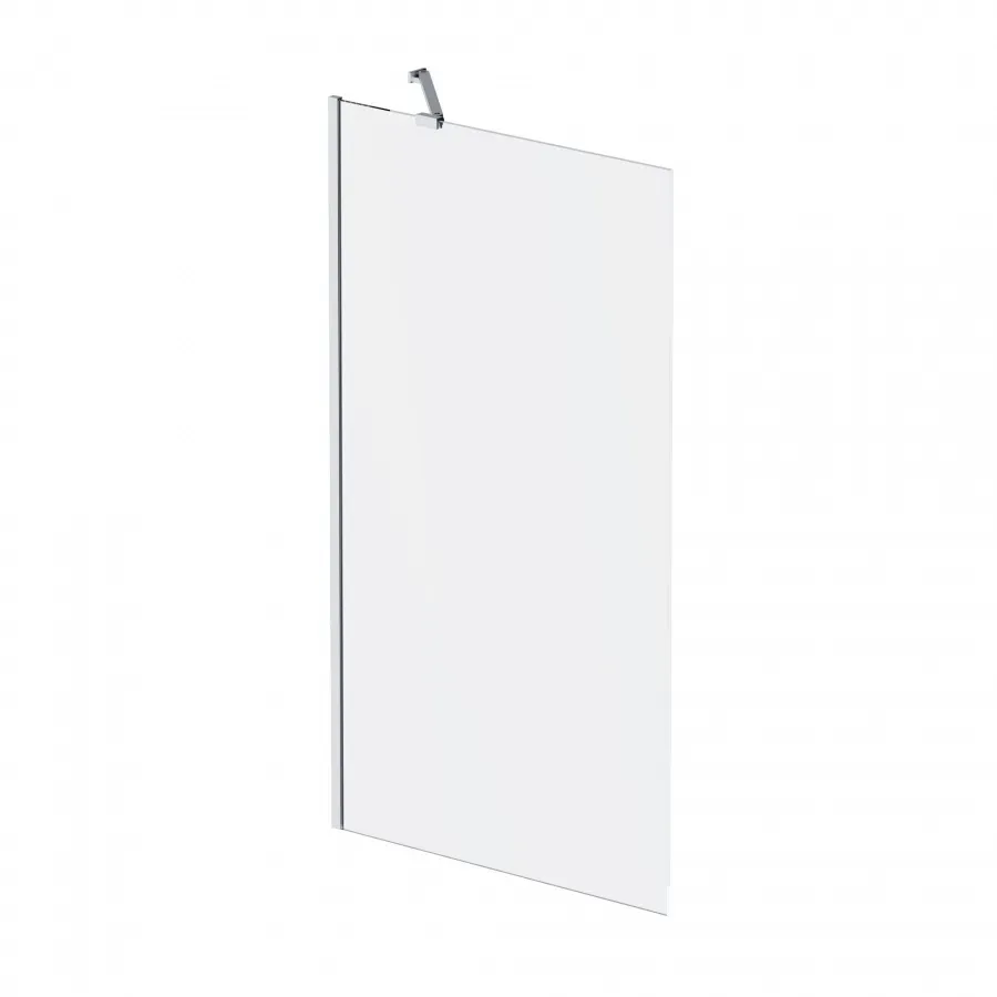 Душевая шторка на ванну AM.PM Gem 80x140 W90BS-080-140CM стекло матовое профиль хром