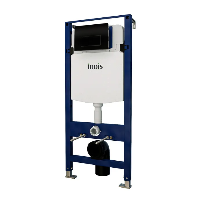 Инсталляция Iddis Optima Home OPH00MBi32K с черной матовой клавишей смыва