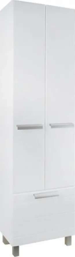 Шкаф-пенал Акватон Альтаир 50x178 см белый / светлое дерево 1A041803AR010