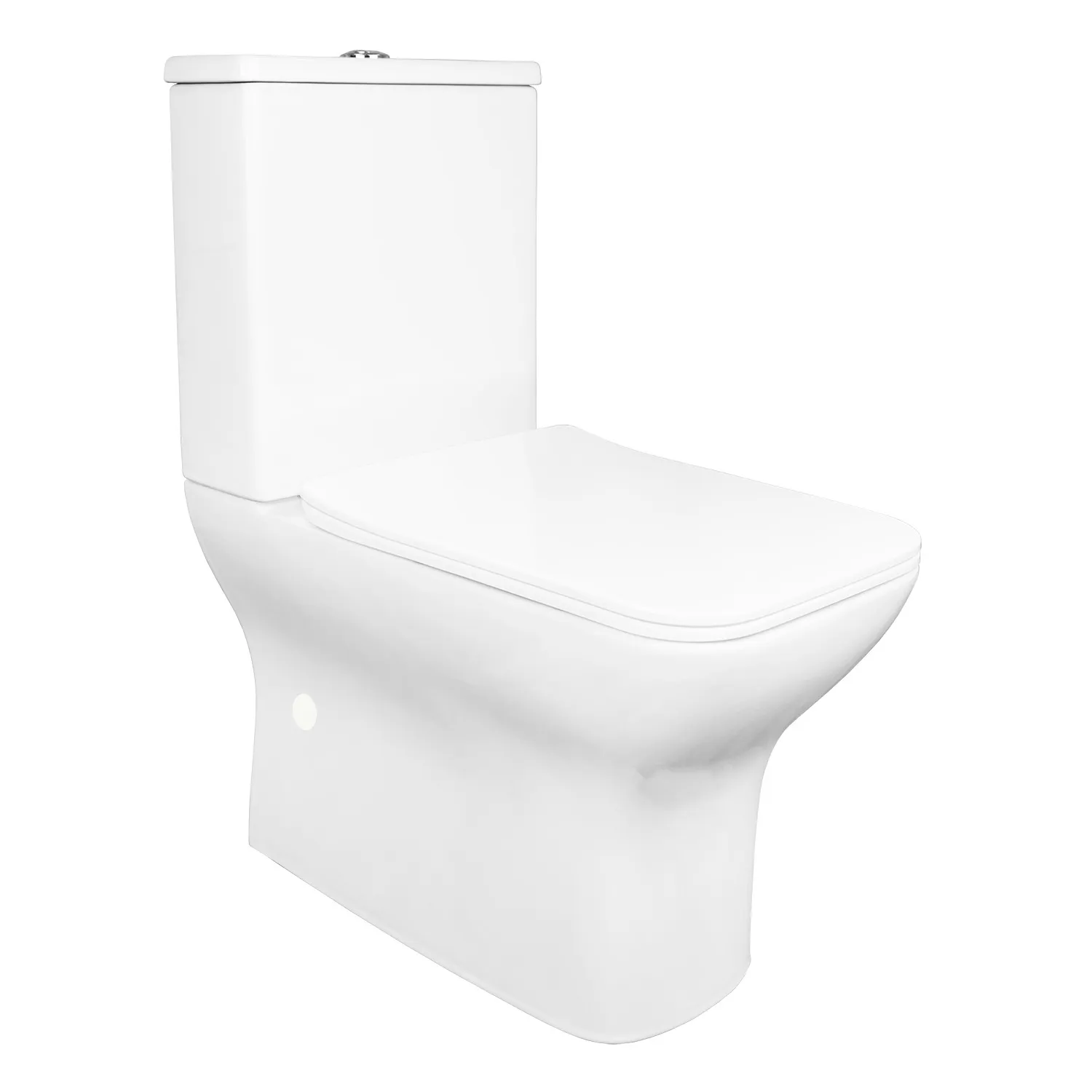Унитаз-компакт Azario Fresco AZ-8302 напольный безободковый с сиденьем микролифт