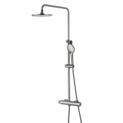 Душевая стойка Lemark Bronx LM3770GM со смесителем термостатом