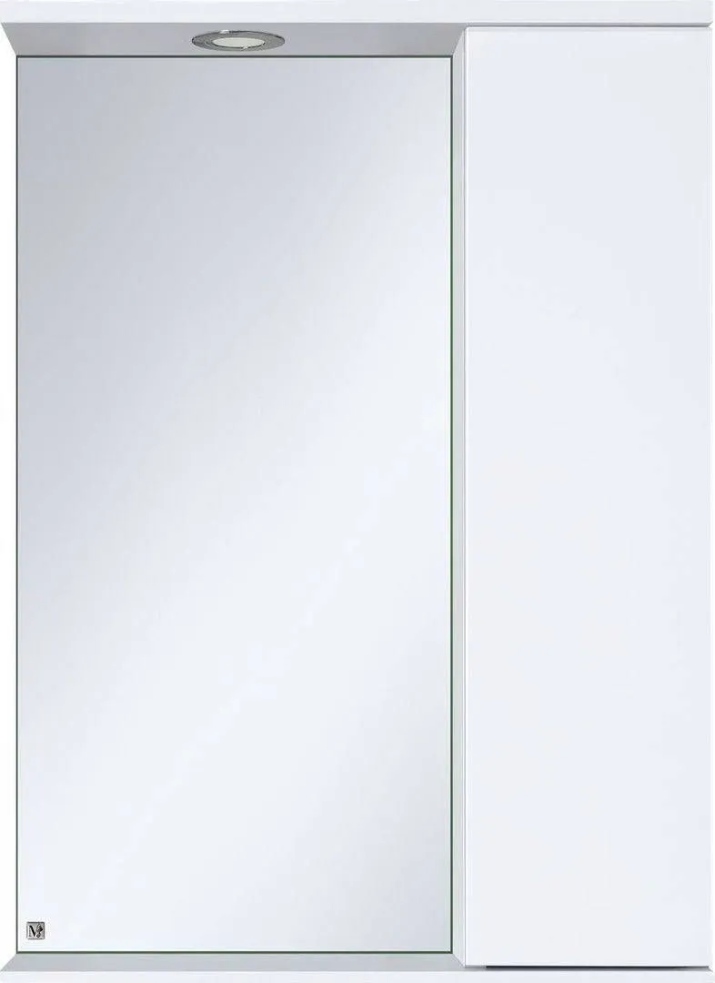Зеркало Misty Лира 50x72 П-Лир04050-013П правое с полочкой и подсветкой