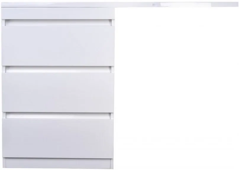 Тумба с раковиной Style Line Даллас 120 напольная левая