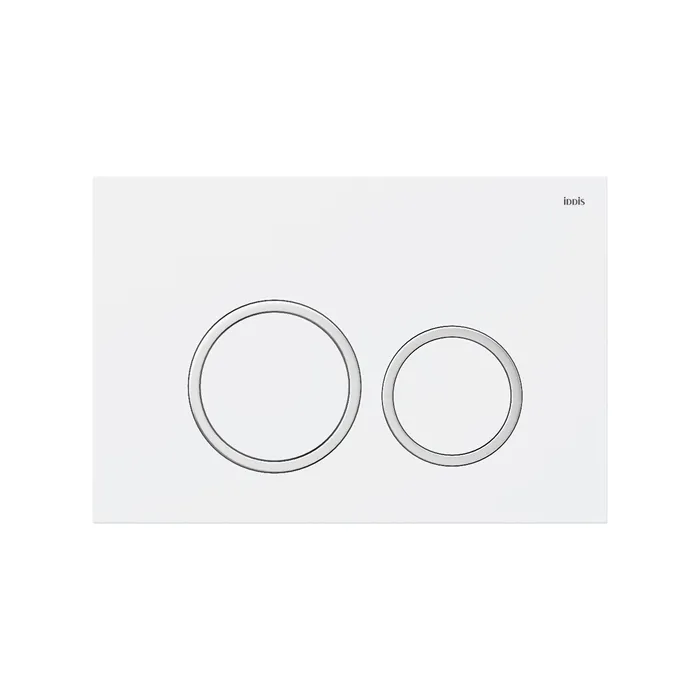 Клавиша смыва Iddis Unifix UNI03WCi77 белая матовая