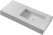 Раковина Acquabella Integra 120 см ENCIMERA.INTEGRA_CF_SLATE_120_BIANCO_DX правая
