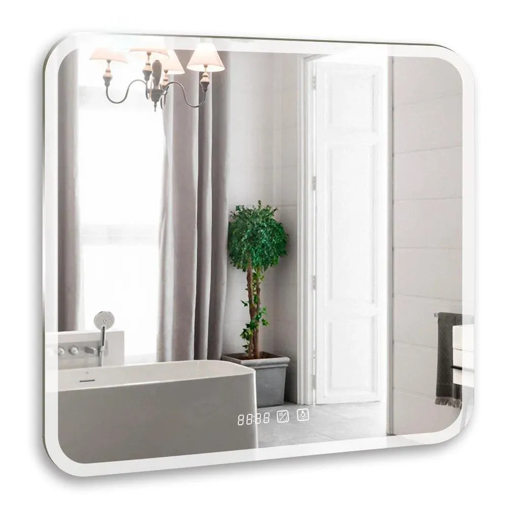 Зеркало Silver Mirrors Стив 70x68 ФР-1754 с подсветкой