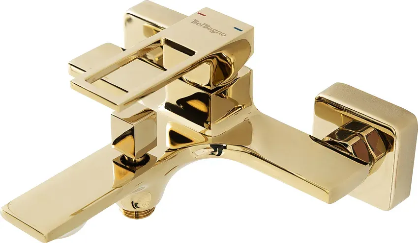 Смеситель BelBagno LUC-VAS-ORO для ванны и душа