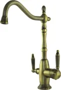 Смеситель ZorG Sanitary ZR 349 YF BR для кухонной мойки