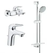 Комплект смесителей Grohe Eurostyle 124416 3 в 1