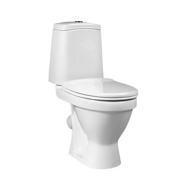 Унитаз-компакт Sanita Лада WC.CC/Lada/2-DM/WHT.G/S1 напольный с сиденьем микролифт