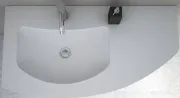 Раковина Cezares Soho Solid Surface 91 см 50225 левая