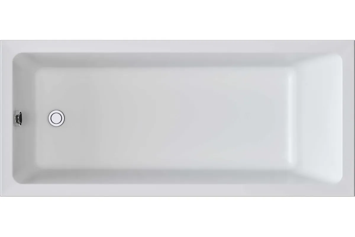 Ванна акриловая Marka One Bianca 170x75 01бья1775 прямоугольная