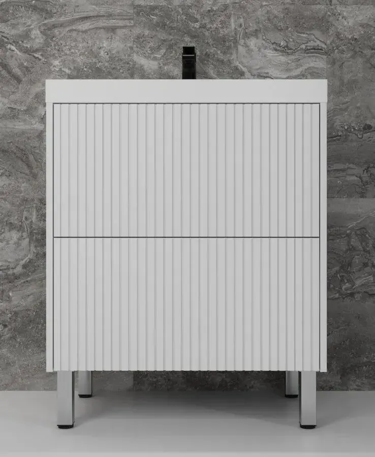 Тумба с раковиной Style Line Стокгольм 70 см ЛС-00002334