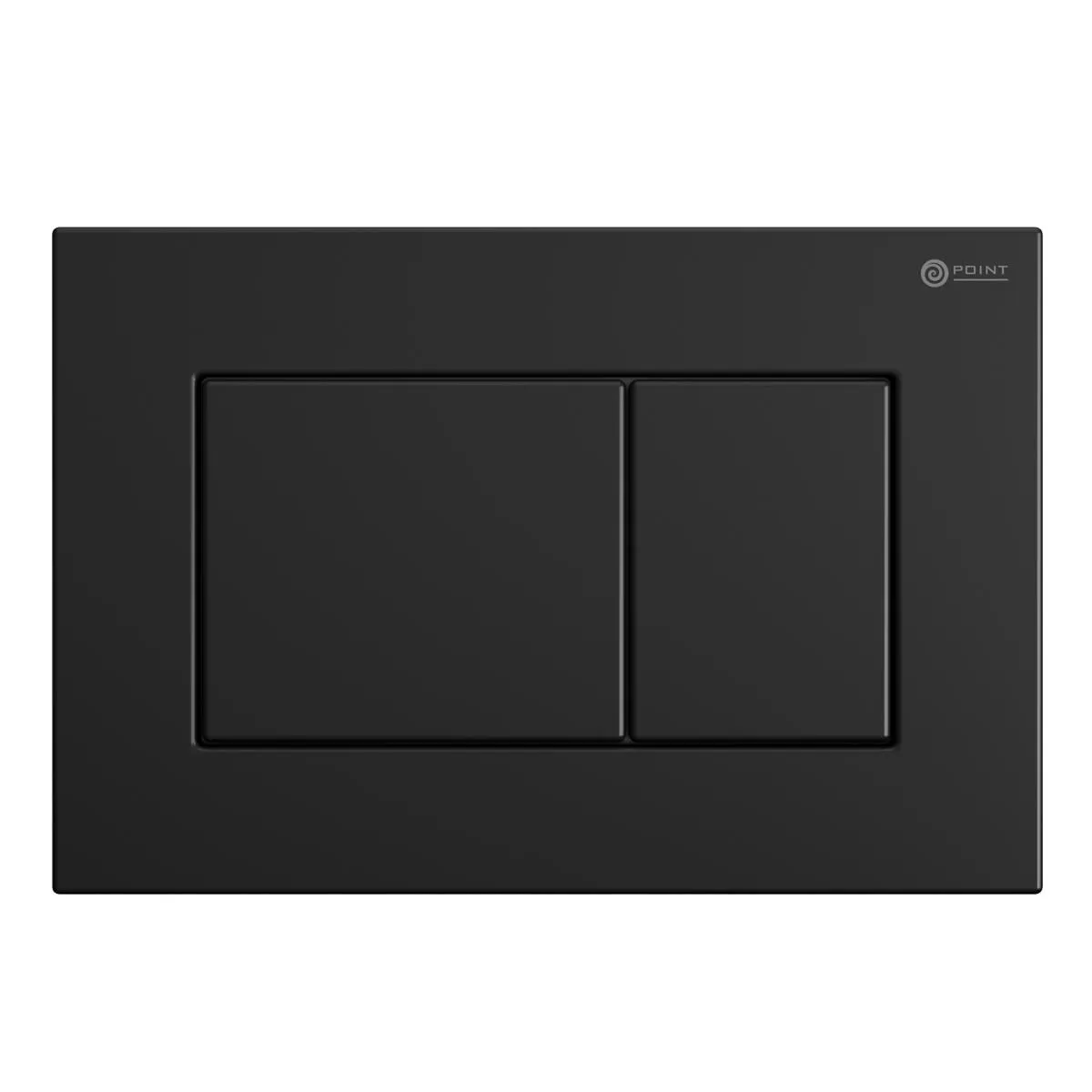Кнопка смыва Point Ника PN44081BM черная матовая