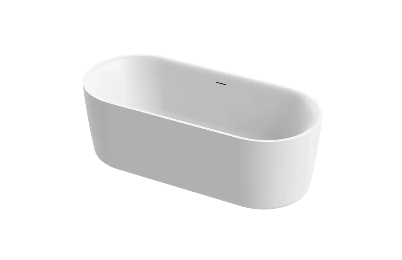 Акриловая ванна Cezares Metauro 180x80 METAURO-Central-180-80-40-W-MATT