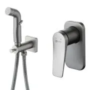 Гигиенический душ Lemark Bronx LM3719GM со смесителем