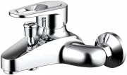 Смеситель Bravat Loop F6124182CP-01-RUS для ванны с душем