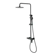 Душевая стойка Lemark Bronx LM3760BL со смесителем