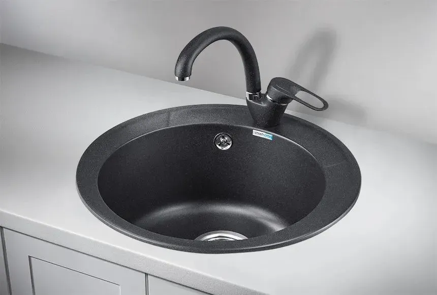 Мойка для кухни Granula Standart 45 см ST-4802 черный