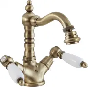 Смеситель Caprigo Adria Classic 03-033-vot для биде с донным клапаном