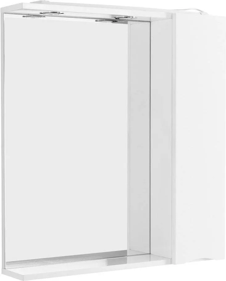 Зеркало-шкаф BelBagno Marino 70x75 MARINO-SPC-700/750-1A-BL-P-R правое с подсветкой