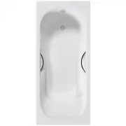 Ванна чугунная Delice Malibu 180x80 DLR230610R с отверстиями под ручки