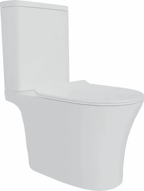 Унитаз-компакт Paomo Belinda Pro PO-40810 напольный безободковый с микролифтом