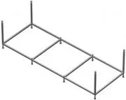 Каркас для ванны Am.Pm Inspire 170x75 W5AA-170-075W-R64