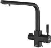 Смеситель Steel Hammer SH 909 BLACK CR для кухонной мойки
