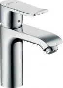 Смеситель Hansgrohe Metris 31080000 для раковины с донным клапаном